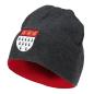 Preview: 1. FC Köln Wendebeanie "Stadtwappen" Rot 100 % Polyacryl